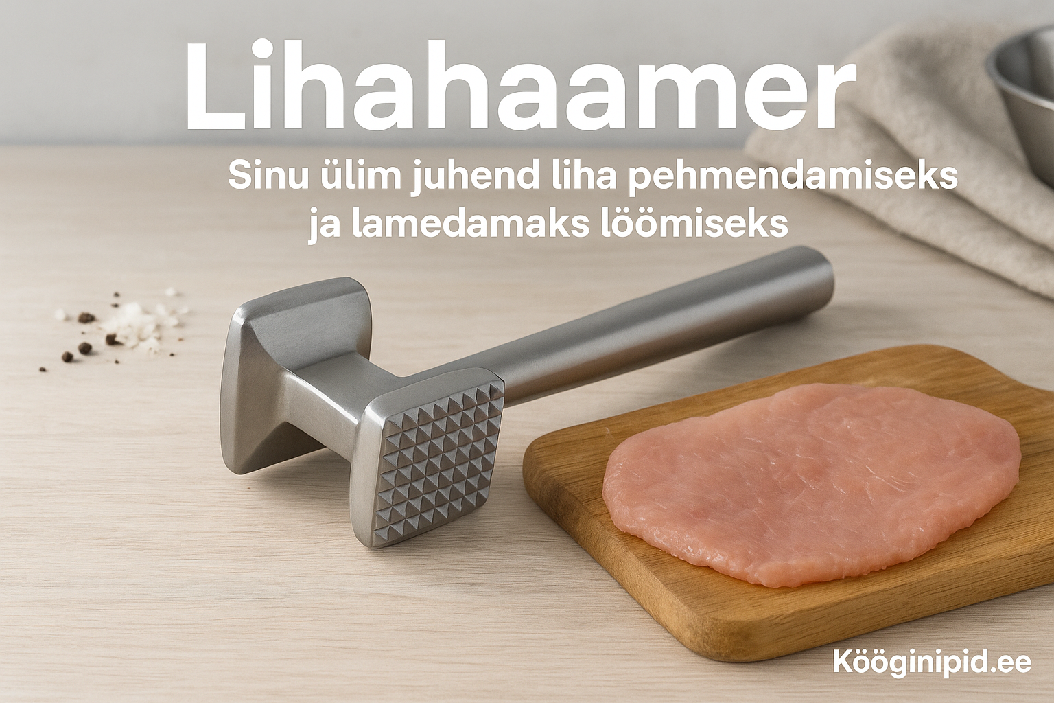 Lihahaamer: Sinu juhend sitke liha pehmendamiseks ja lamedamaks löömiseks